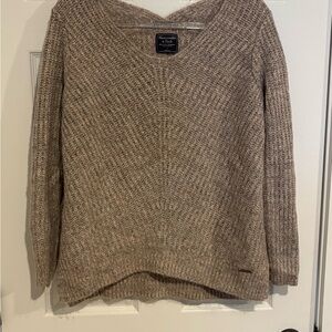 Abercrombie & Fitch Women's Tan Sweater